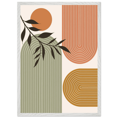 Abstract Shapes Minimalist Wall Art - Luxury Art Canvas