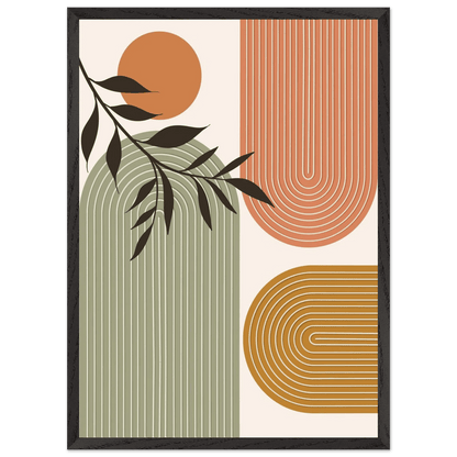 Abstract Shapes Minimalist Wall Art - Luxury Art Canvas