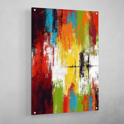 Abstract Wall Art Colorful - Luxury Art Canvas