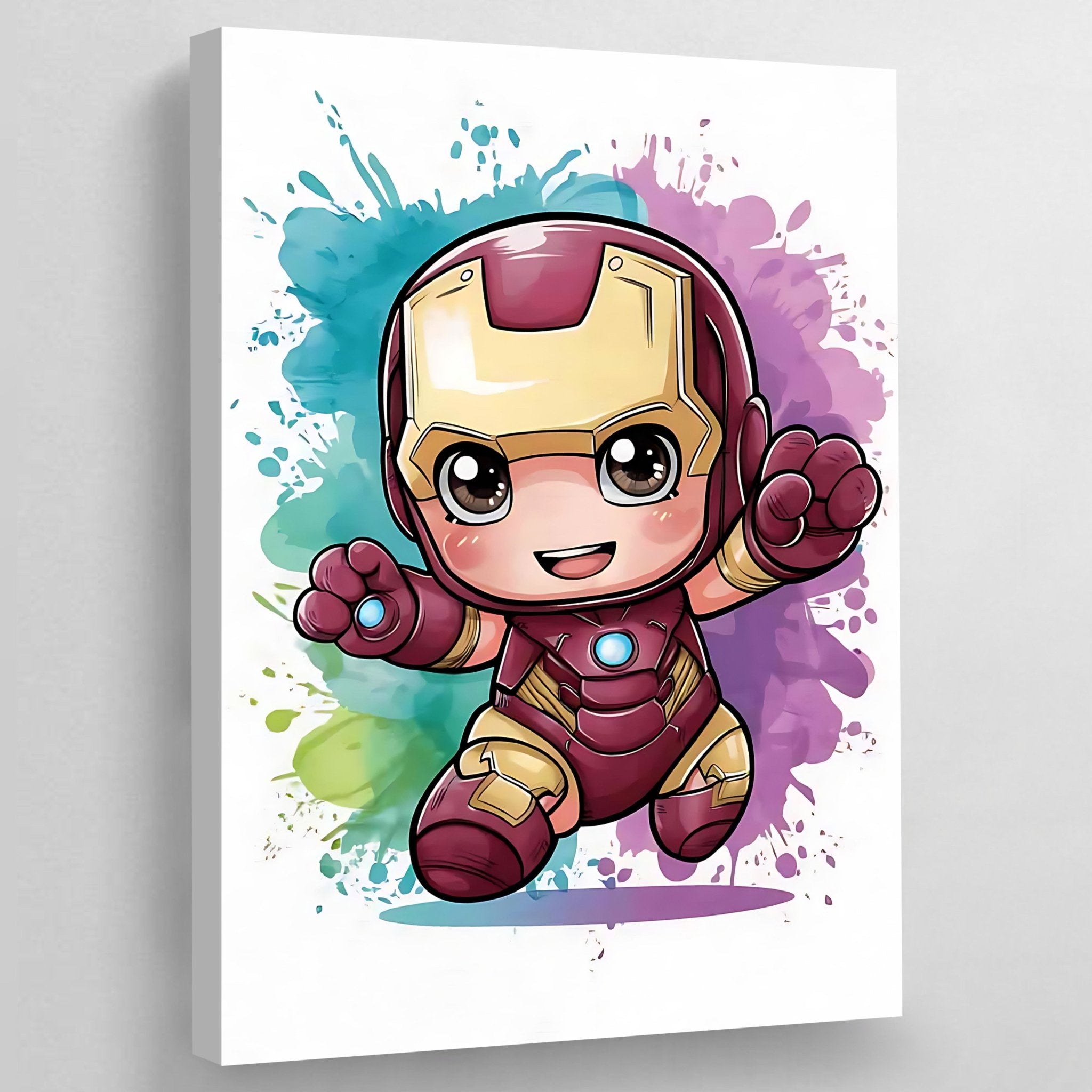 Action Hero Nursery Wall Art - Luxury Art Canvas