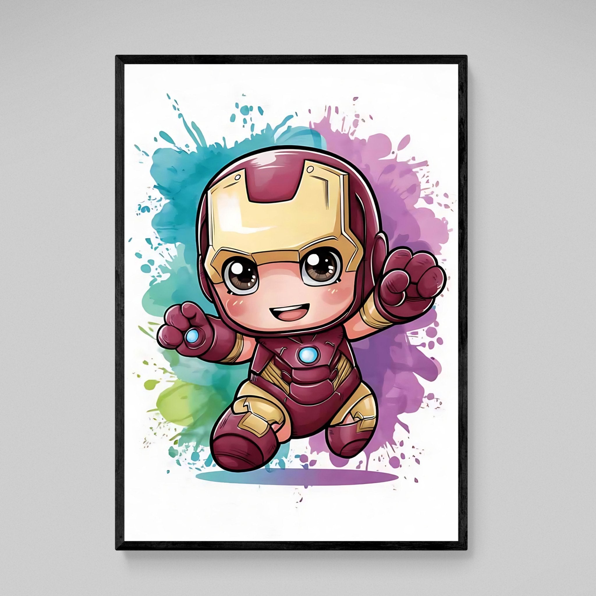 Action Hero Nursery Wall Art - Luxury Art Canvas