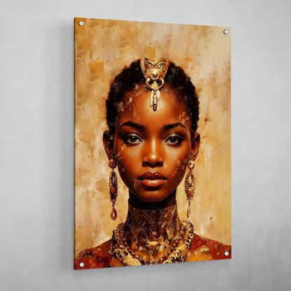 African Abstract Canvas - Luxury Art Canvas