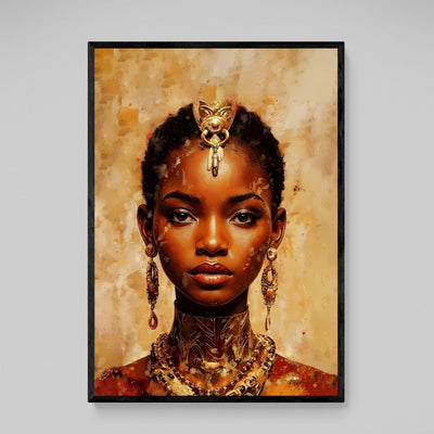 African Abstract Canvas - Luxury Art Canvas