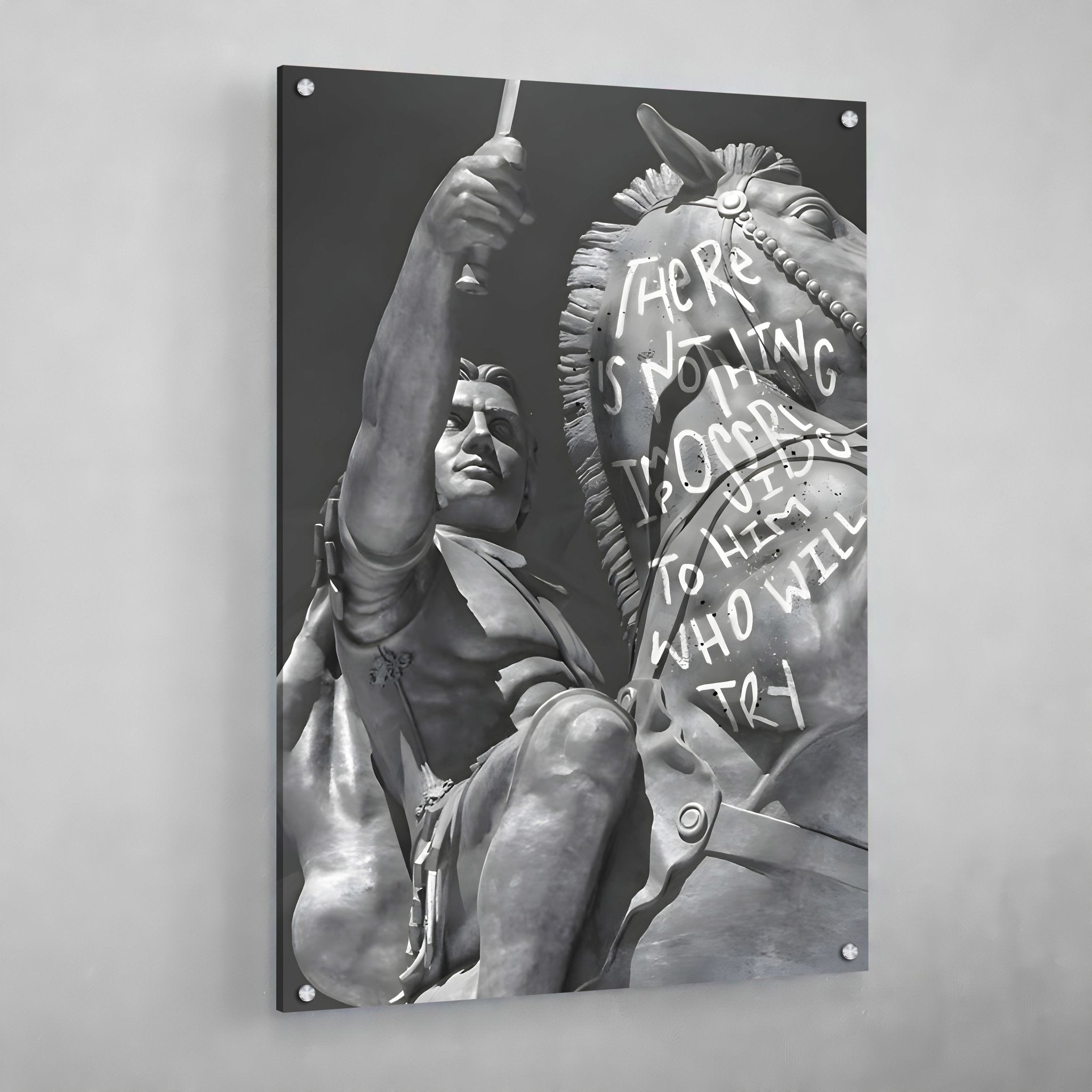 Alexander The Great Motivational Wall Art - Luxury Art Canvas