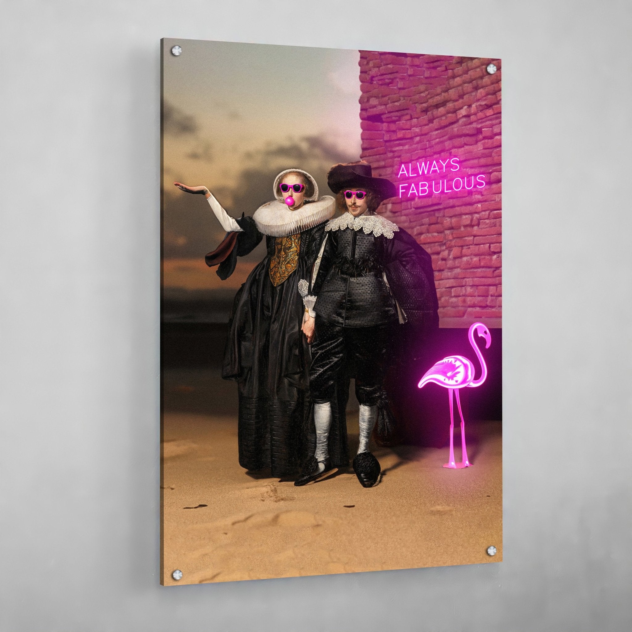 Always Fabulous Modern Wall Art - Luxury Art Canvas