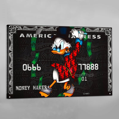 American Express Motivational Wall Art - Luxury Art Canvas