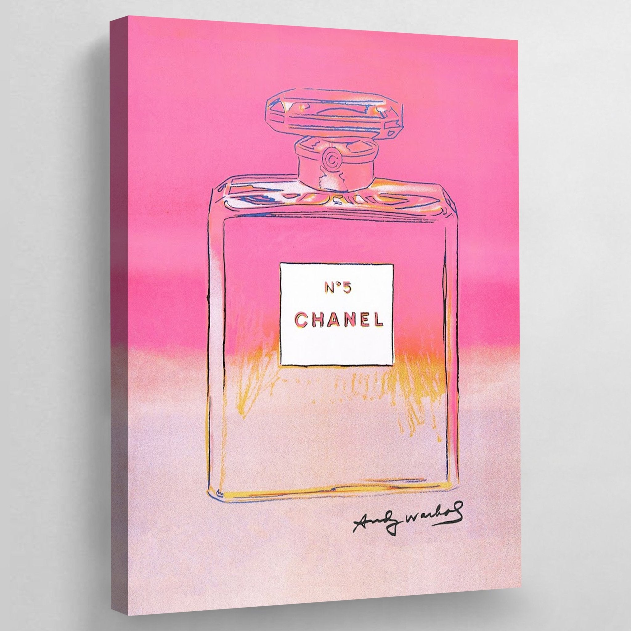 Andy warhol chanel fashion no 5 original