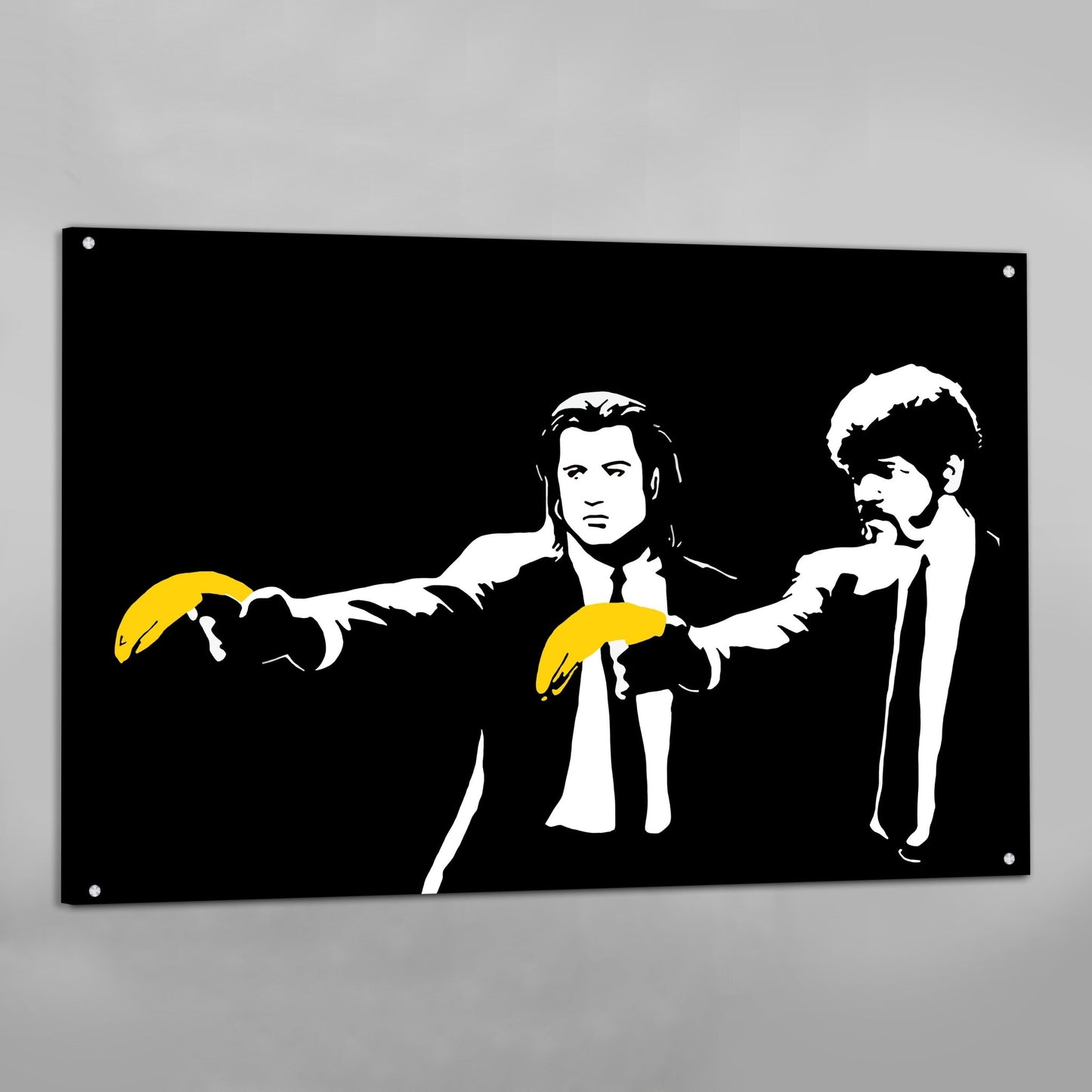 Banksy Pulp Fiction Wall Art - Luxury Art Canvas