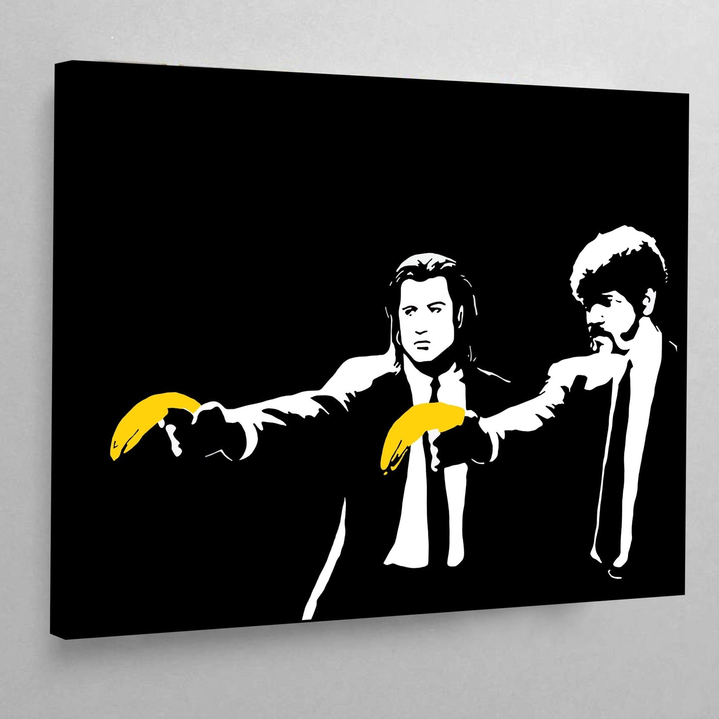 Banksy Pulp Fiction Wall Art - Luxury Art Canvas