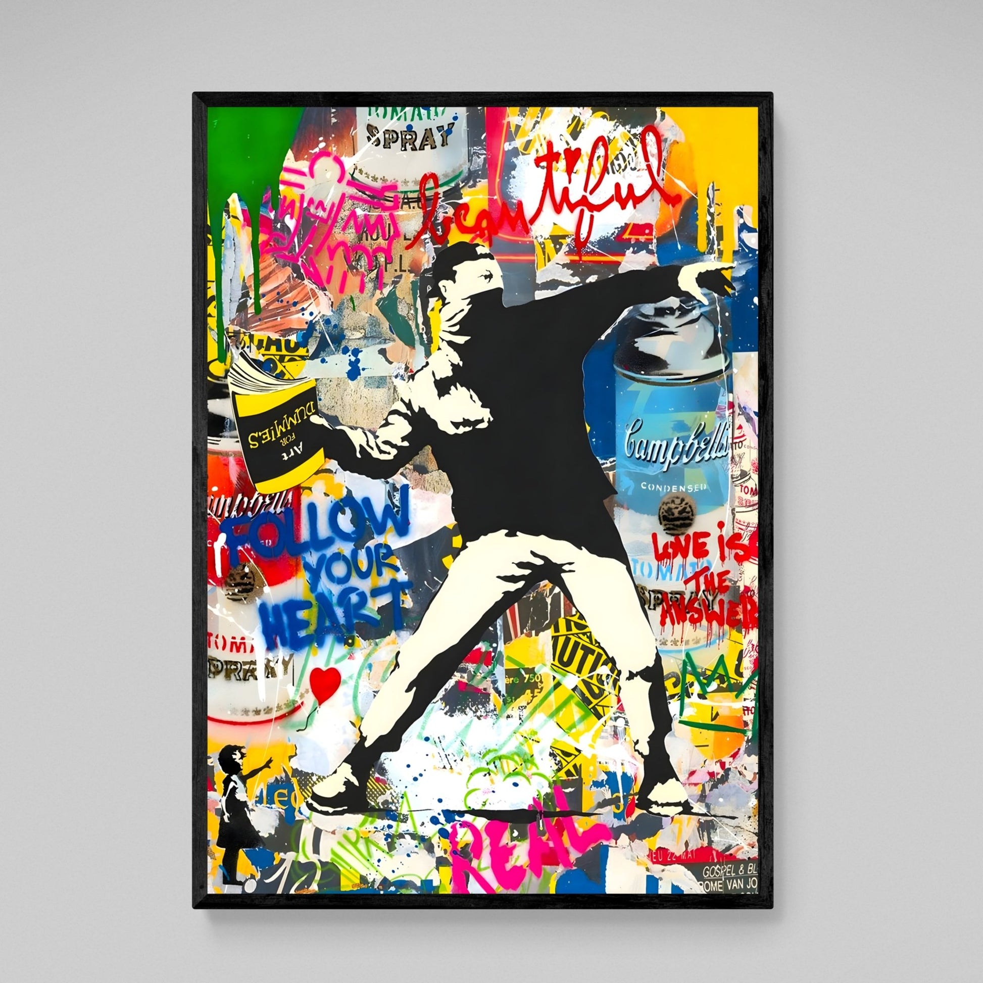 Banksy Wall Art - Luxury Art Canvas