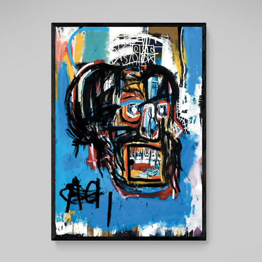 Basquiat Untitled Wall Art - Luxury Art Canvas