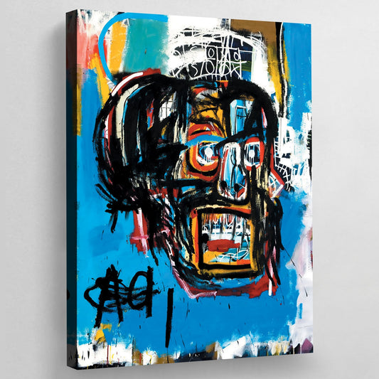 Basquiat Untitled Wall Art - Luxury Art Canvas