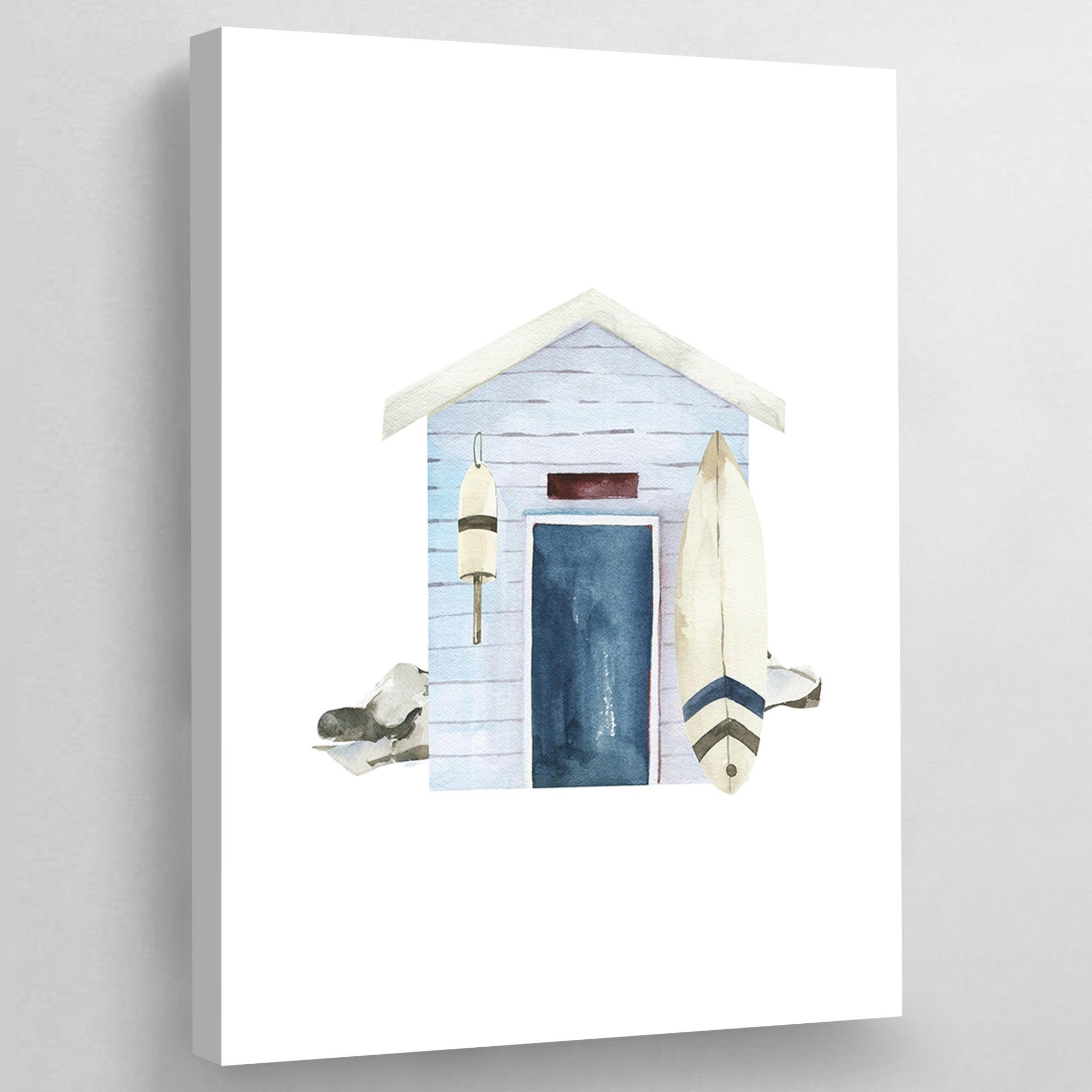 Beach Bedroom Wall Art - Luxury Art Canvas