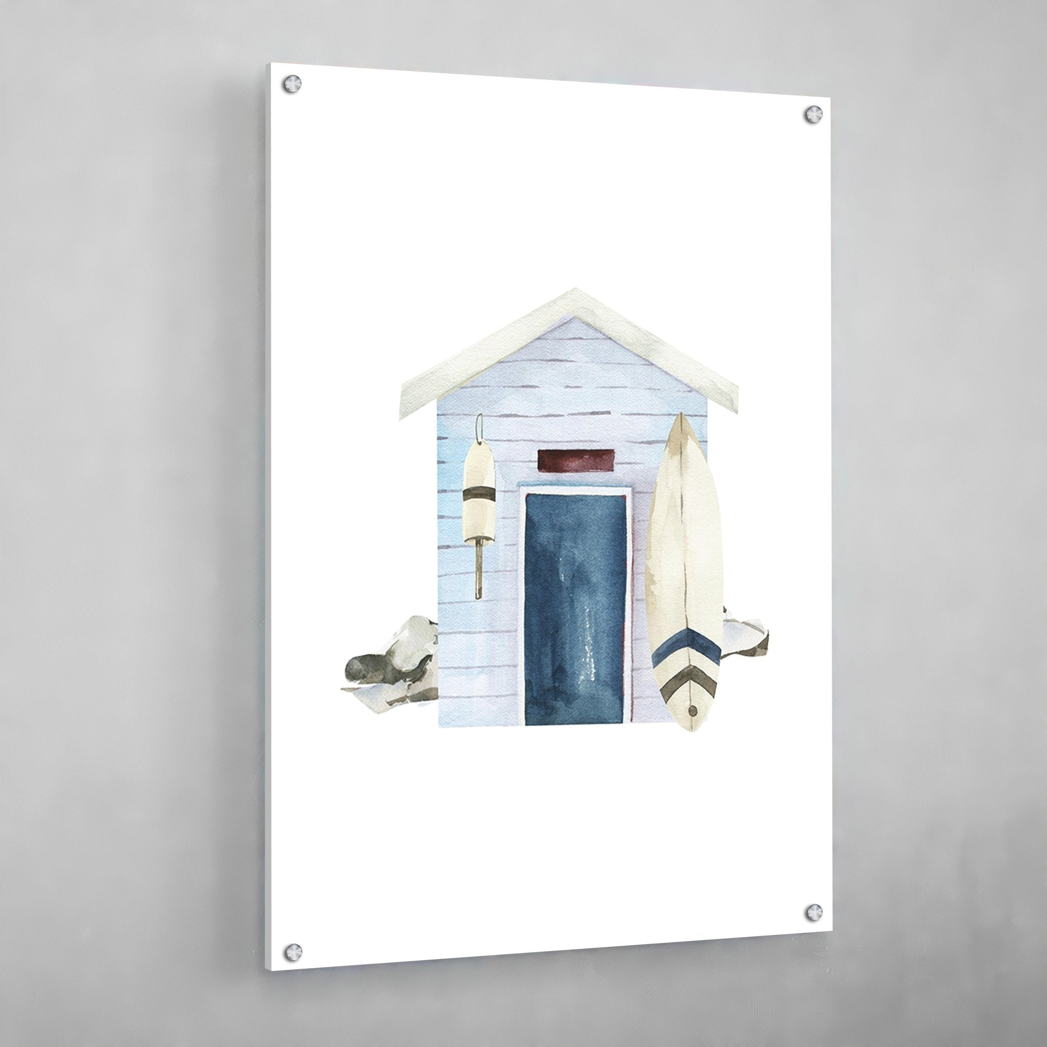 Beach Bedroom Wall Art - Luxury Art Canvas