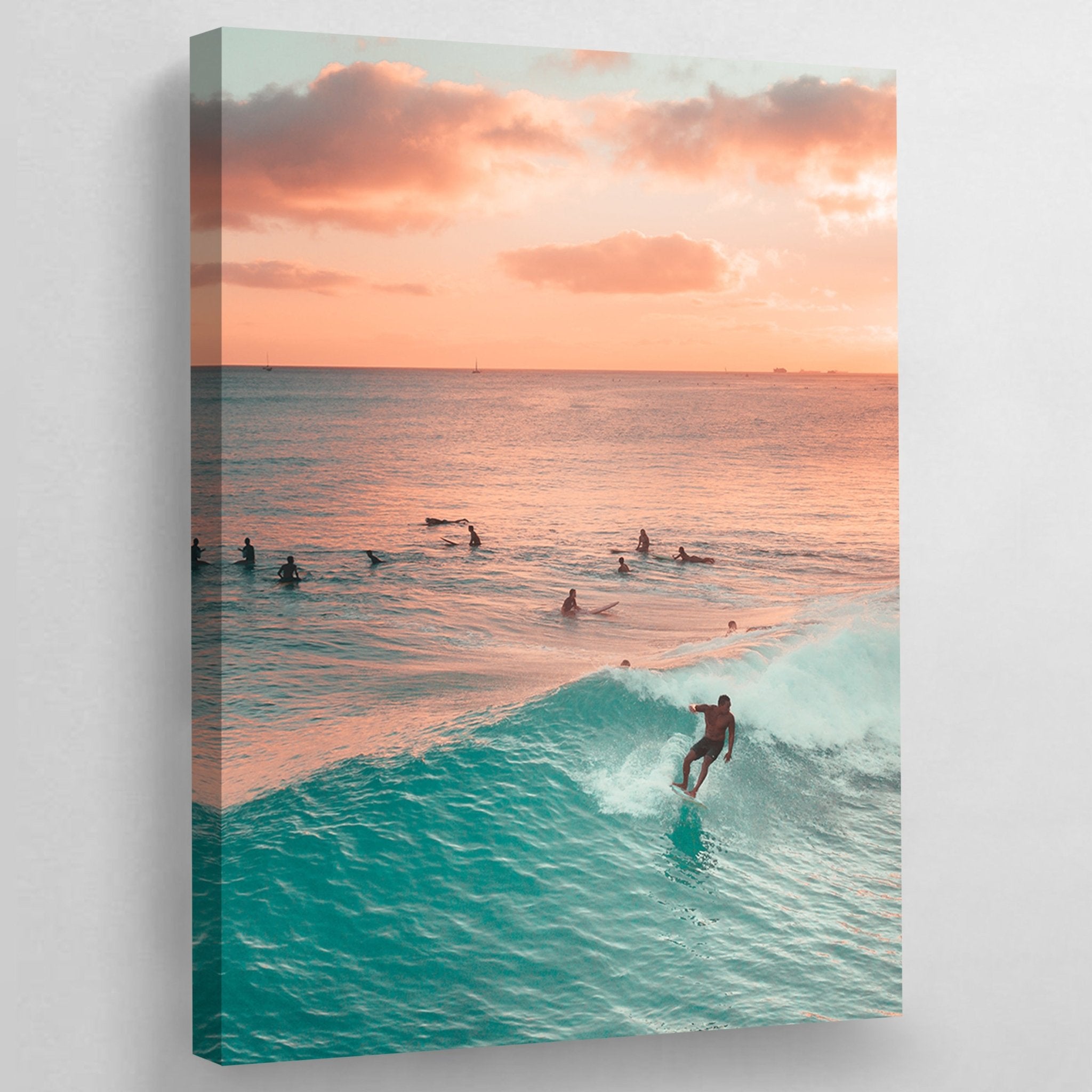 Beach Coastal Wall Art - Luxury Art Canvas