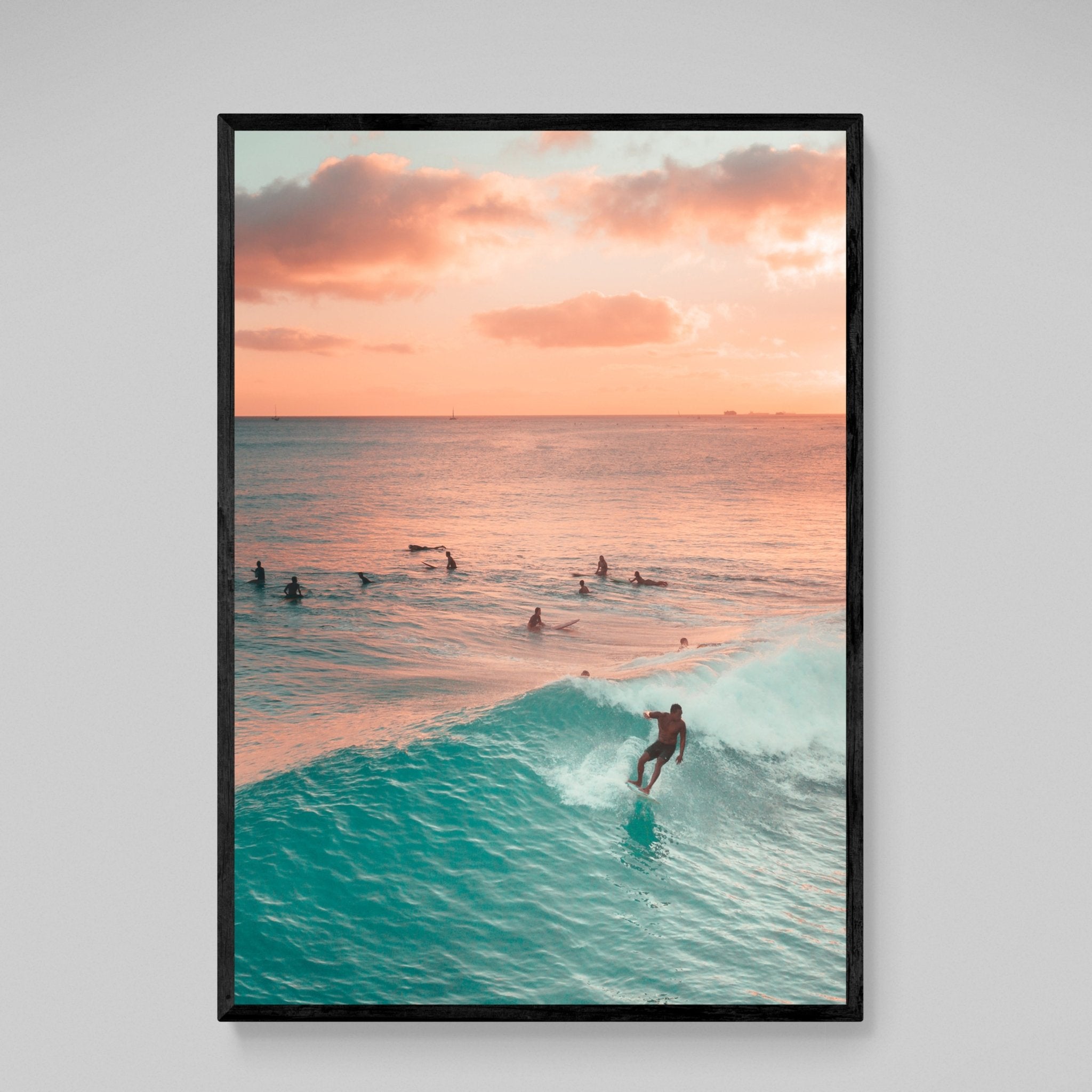 Beach Coastal Wall Art - Luxury Art Canvas