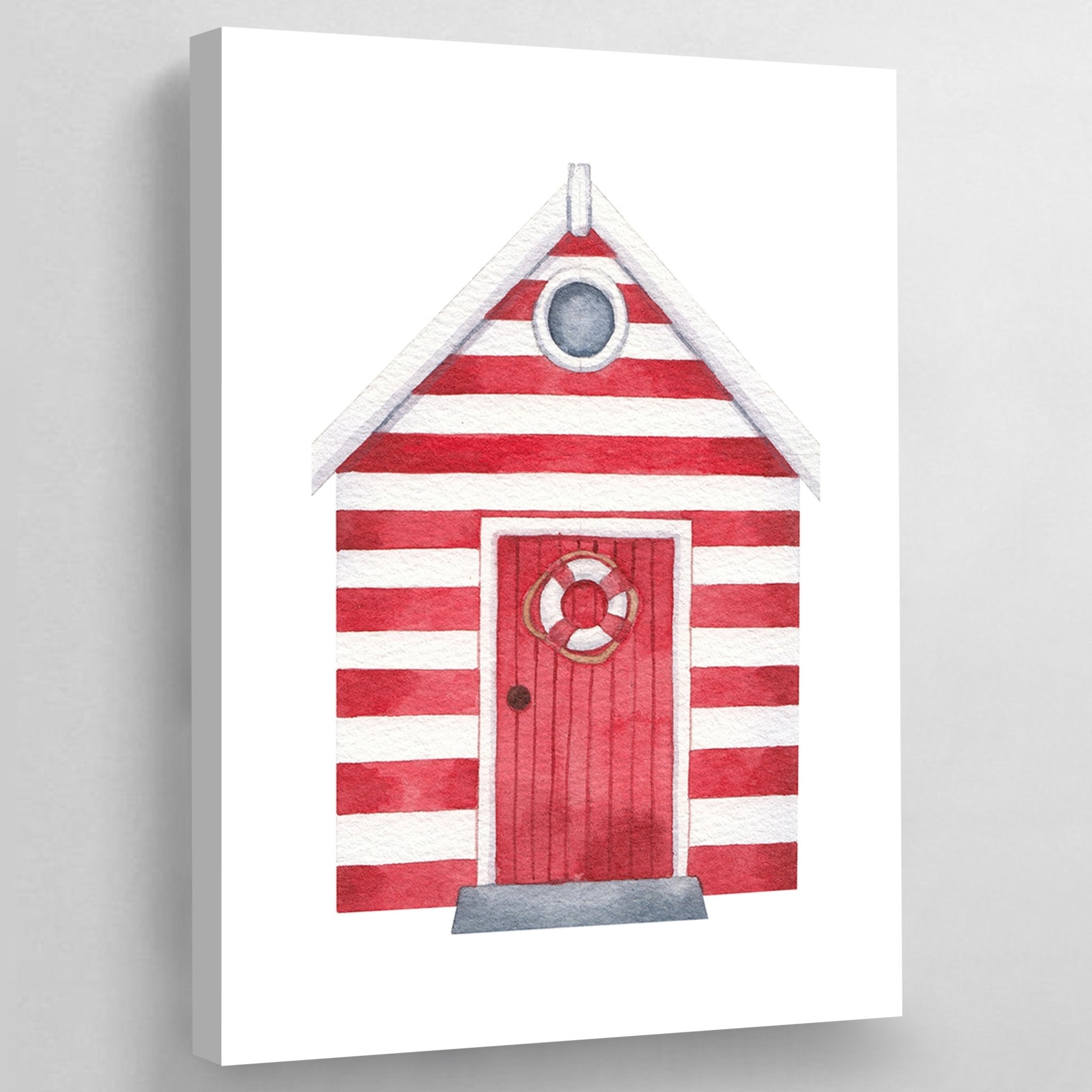 Beach House Wall Art - Luxury Art Canvas