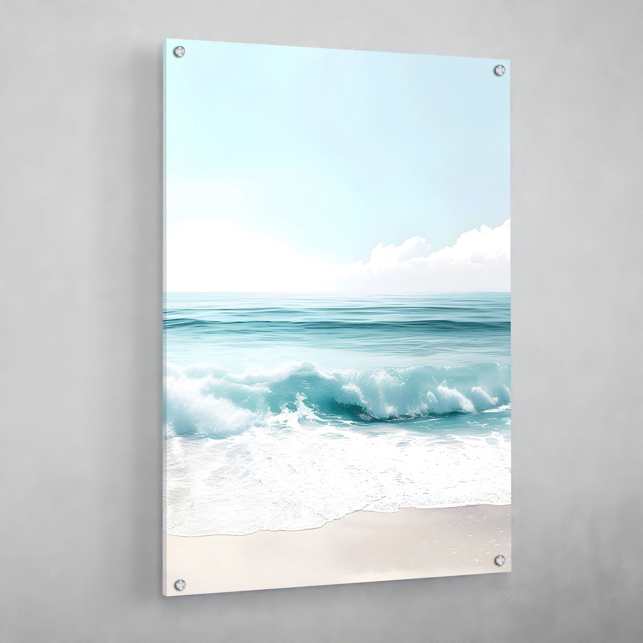 Beach Scene Wall Art - Luxury Art Canvas