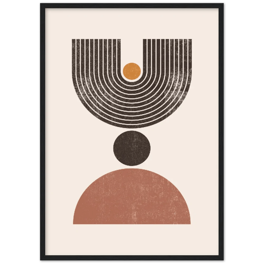 Boho Modern Wall Art - Luxury Art Canvas