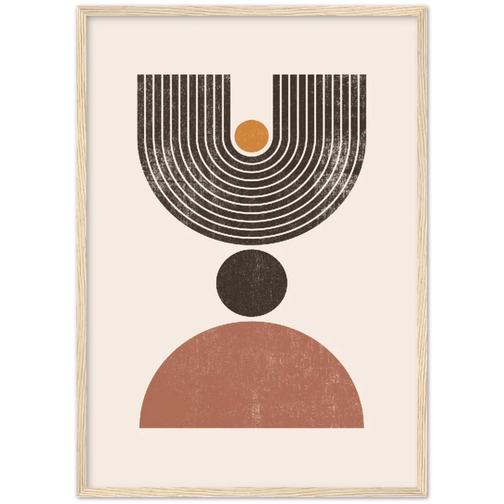 Boho Modern Wall Art - Luxury Art Canvas