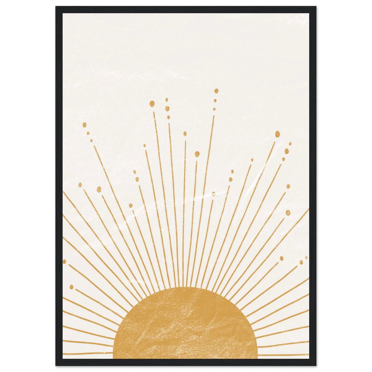 Boho Sun Wall Art - Luxury Art Canvas