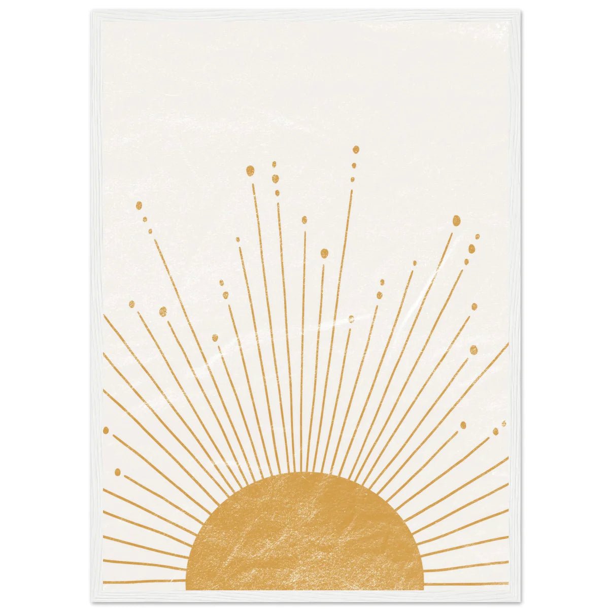 Boho Sun Wall Art - Luxury Art Canvas