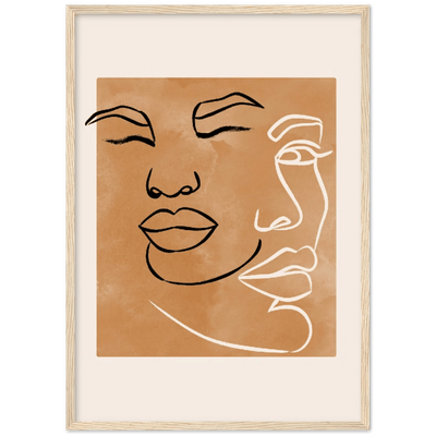 Boho Wall Art Framed - Luxury Art Canvas