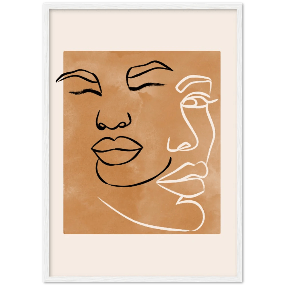 Boho Wall Art Framed - Luxury Art Canvas