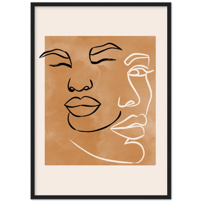 Boho Wall Art Framed - Luxury Art Canvas
