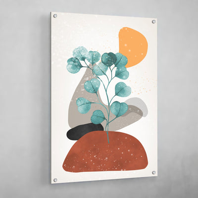 Botanical Boho Scandinavian Wall Art - Luxury Art Canvas