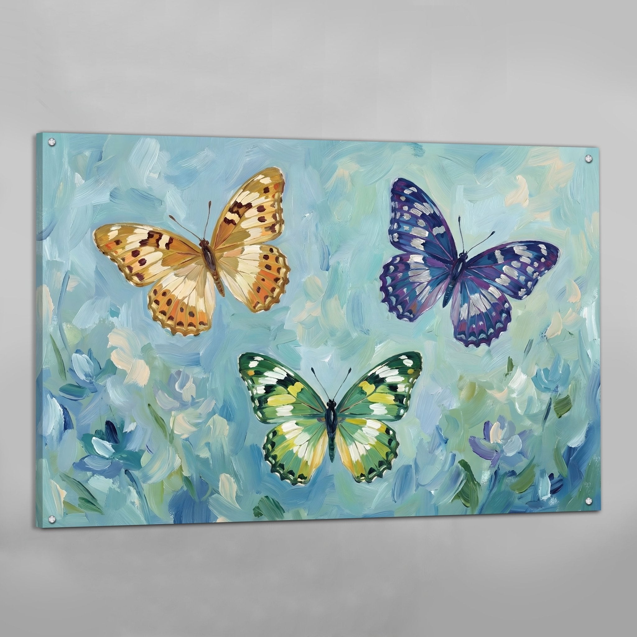 Butterfly Framed Wall Art - Luxury Art Canvas