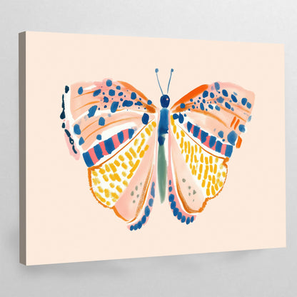 Butterfly Wall Art Decor - Luxury Art Canvas