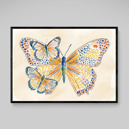 Canvas Butterfly Wall Art - Luxury Art Canvas