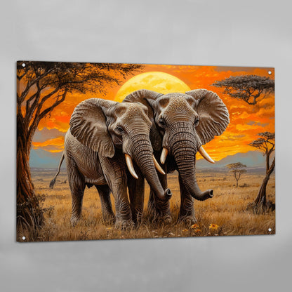 Canvas Wall Art Elephant - Luxury Art Canvas