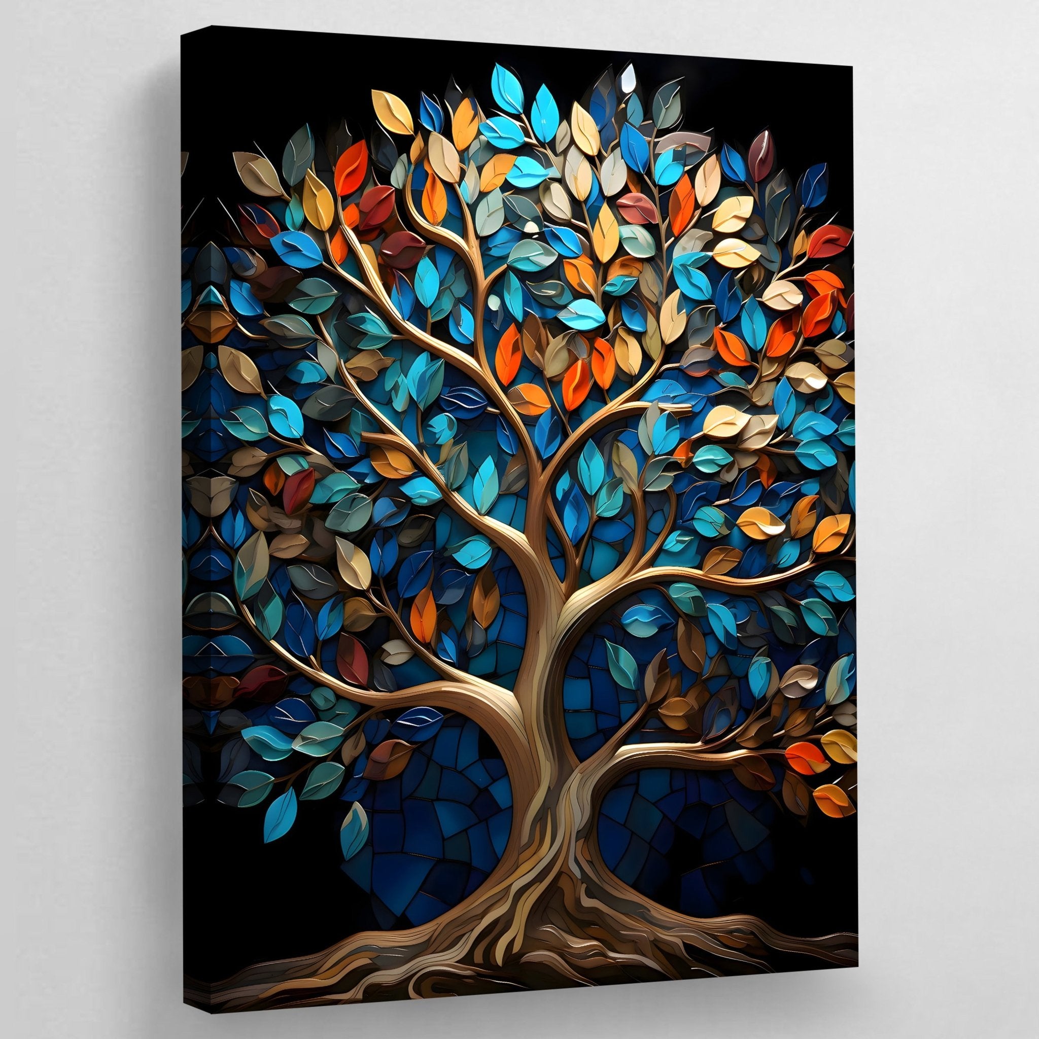 Canvas Wall Art Tree Of Life - Luxury Art Canvas