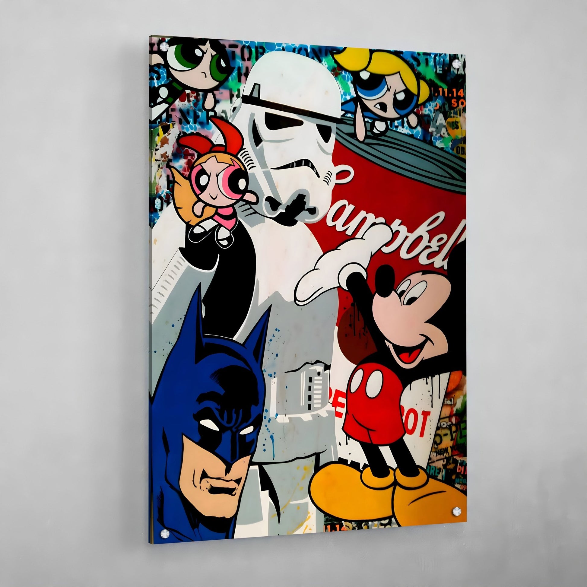 Cartoon Wall Art - Luxury Art Canvas