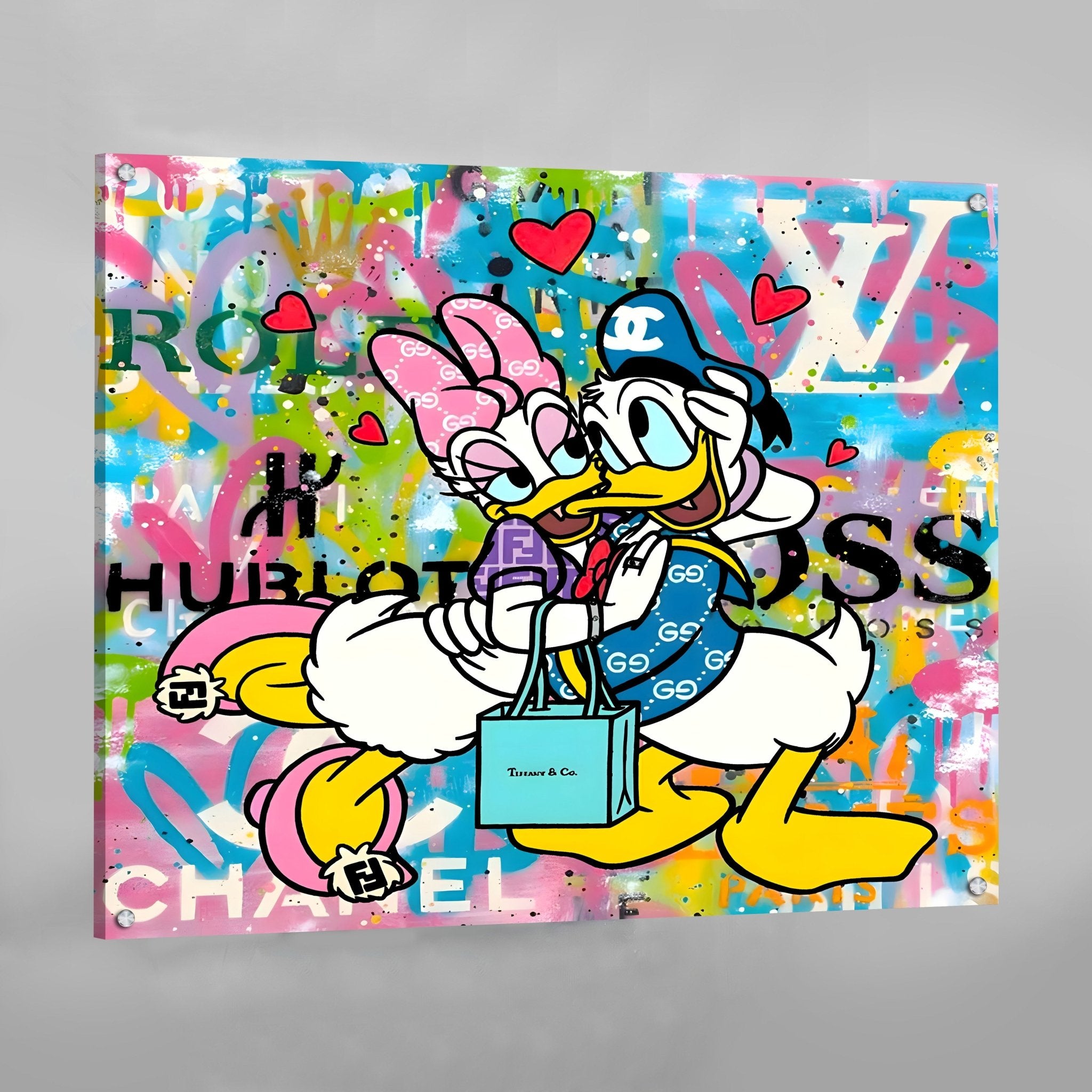 Cartoons Luxury Wall Art - Luxury Art Canvas