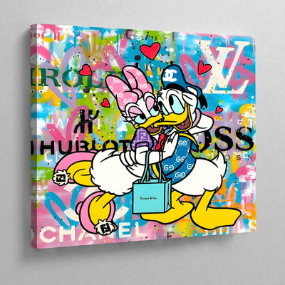 Cartoons Luxury Wall Art - Luxury Art Canvas