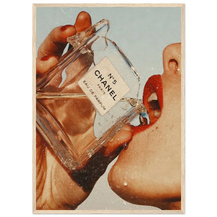 Chanel Advertising Wall Art - Luxury Art Canvas