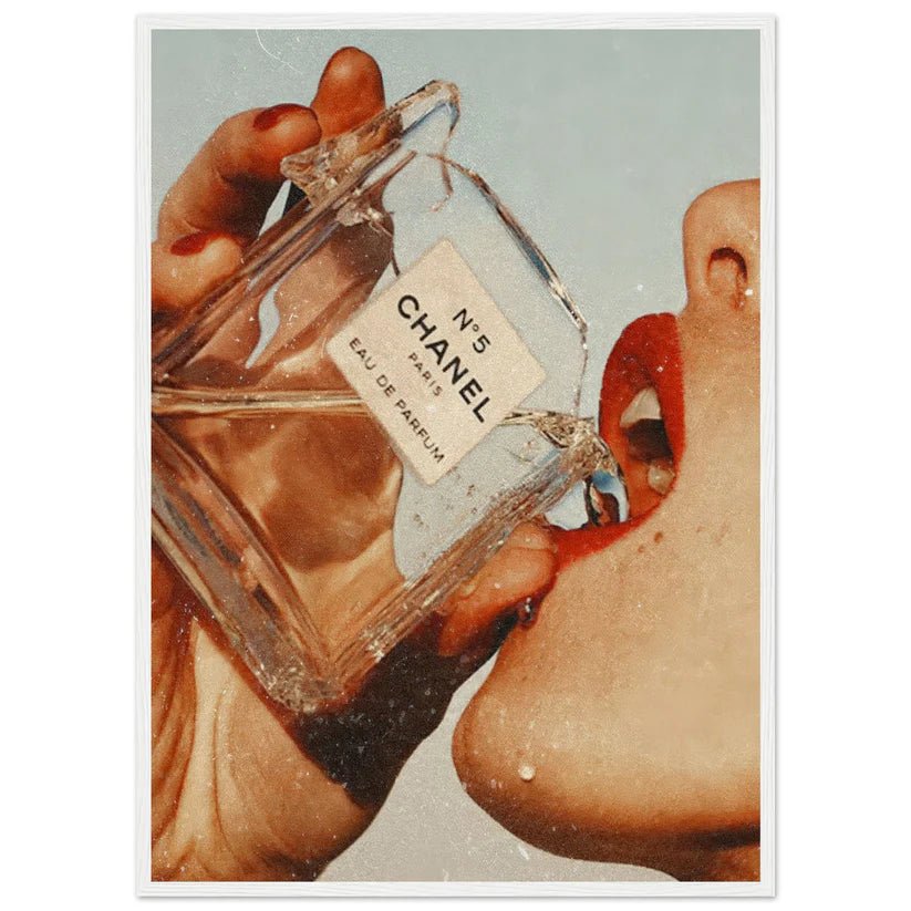 Chanel Advertising Wall Art - Luxury Art Canvas