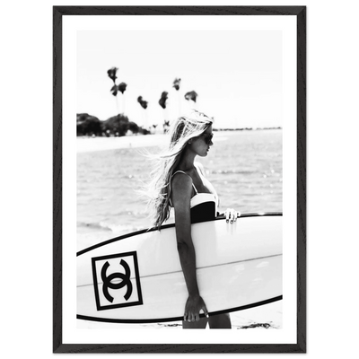 Chanel Surfboard Photography Wall Art - Luxury Art Canvas
