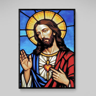 Christian Wall Art Framed - Luxury Art Canvas