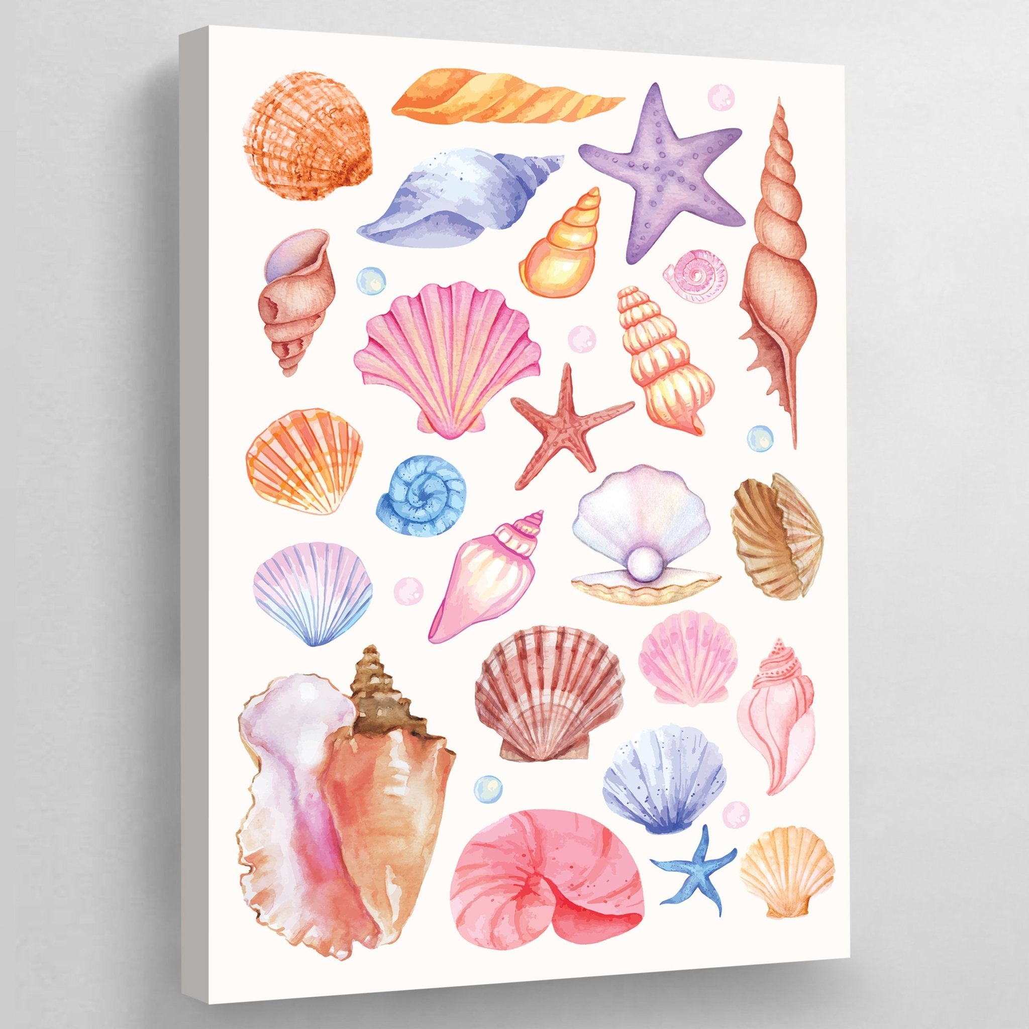 Colorful Coastal Wall Art - Luxury Art Canvas