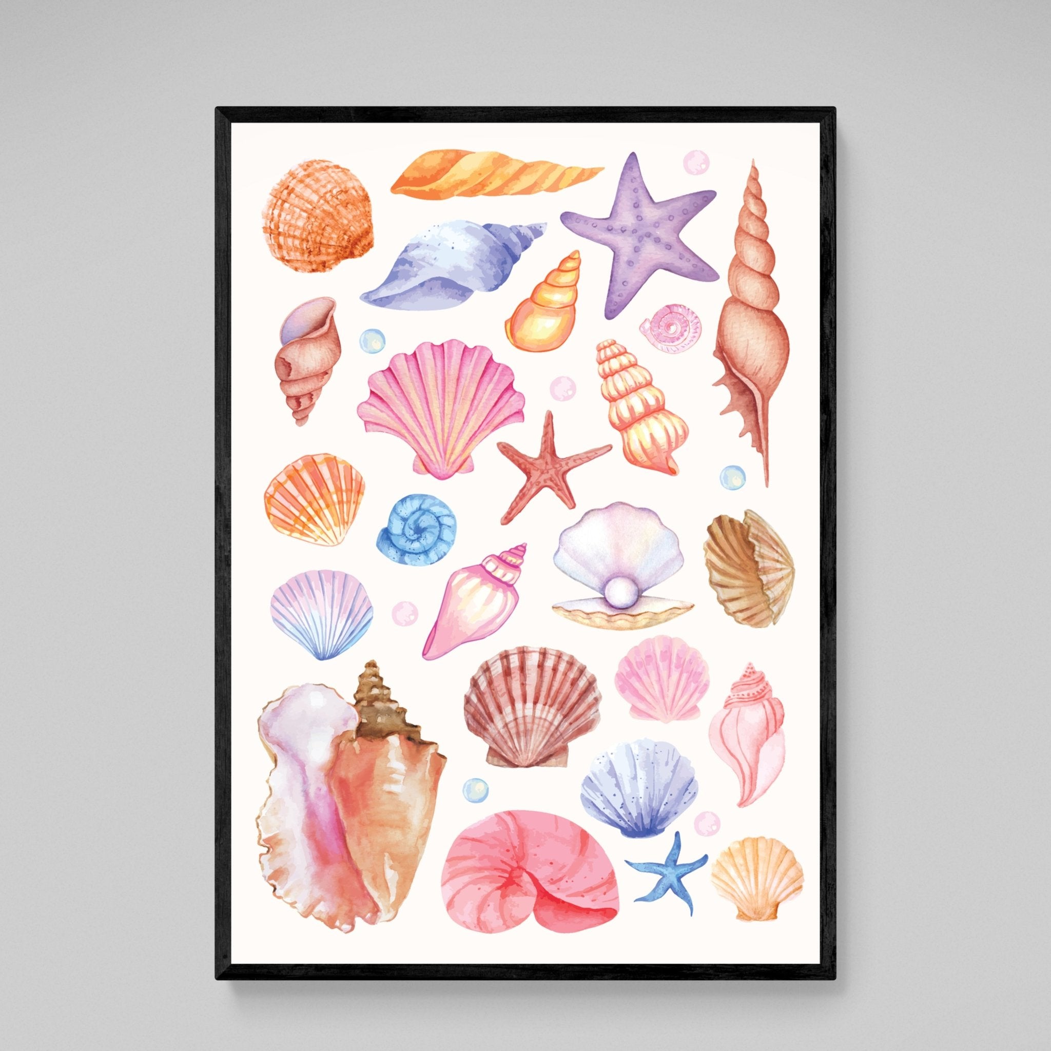 Colorful Coastal Wall Art - Luxury Art Canvas