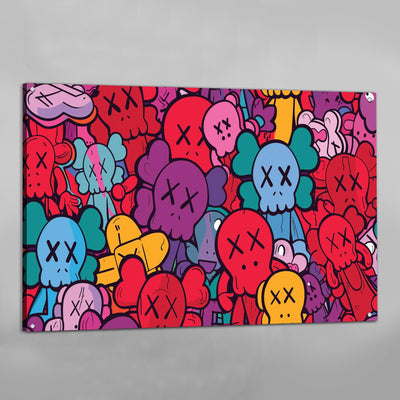 Colorful Hypebeast Canvas Wall Art - Luxury Art Canvas