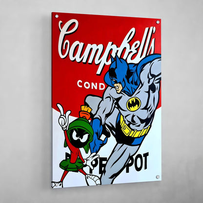 Comics Pop Culture Wall Art - Luxury Art Canvas