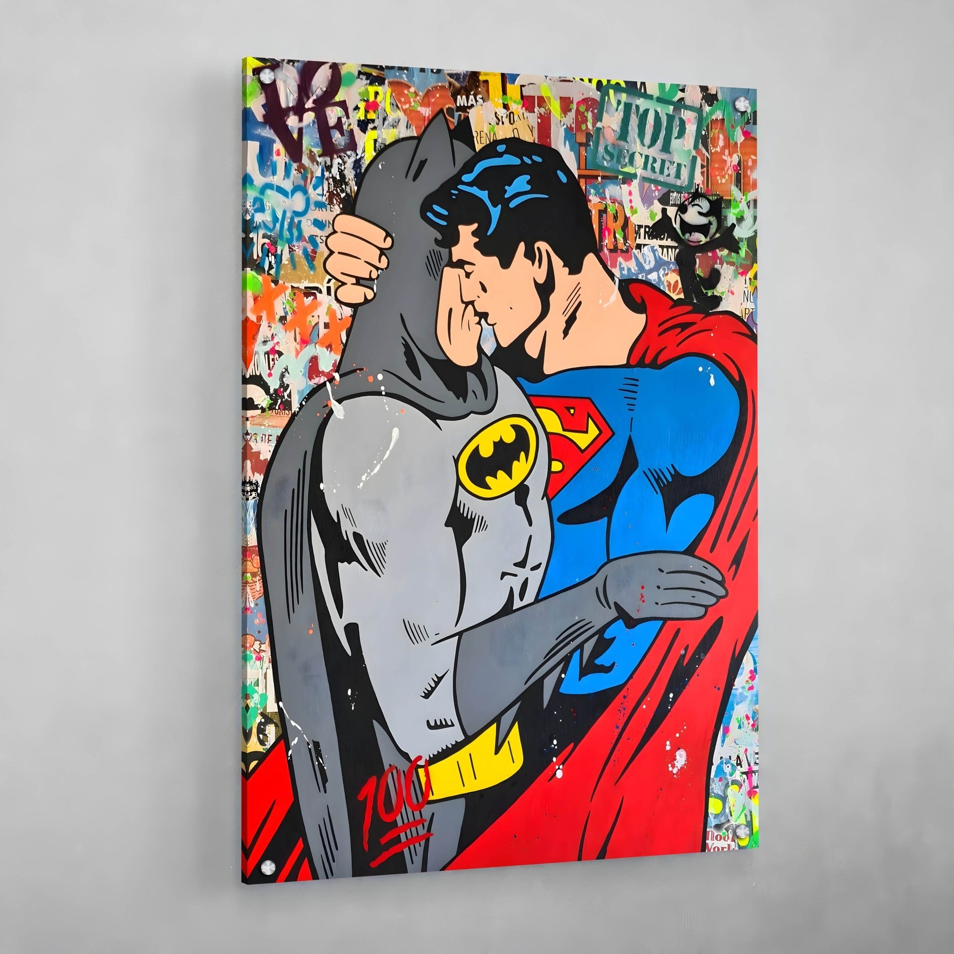 Comics Pop Culture Wall Art - Luxury Art Canvas