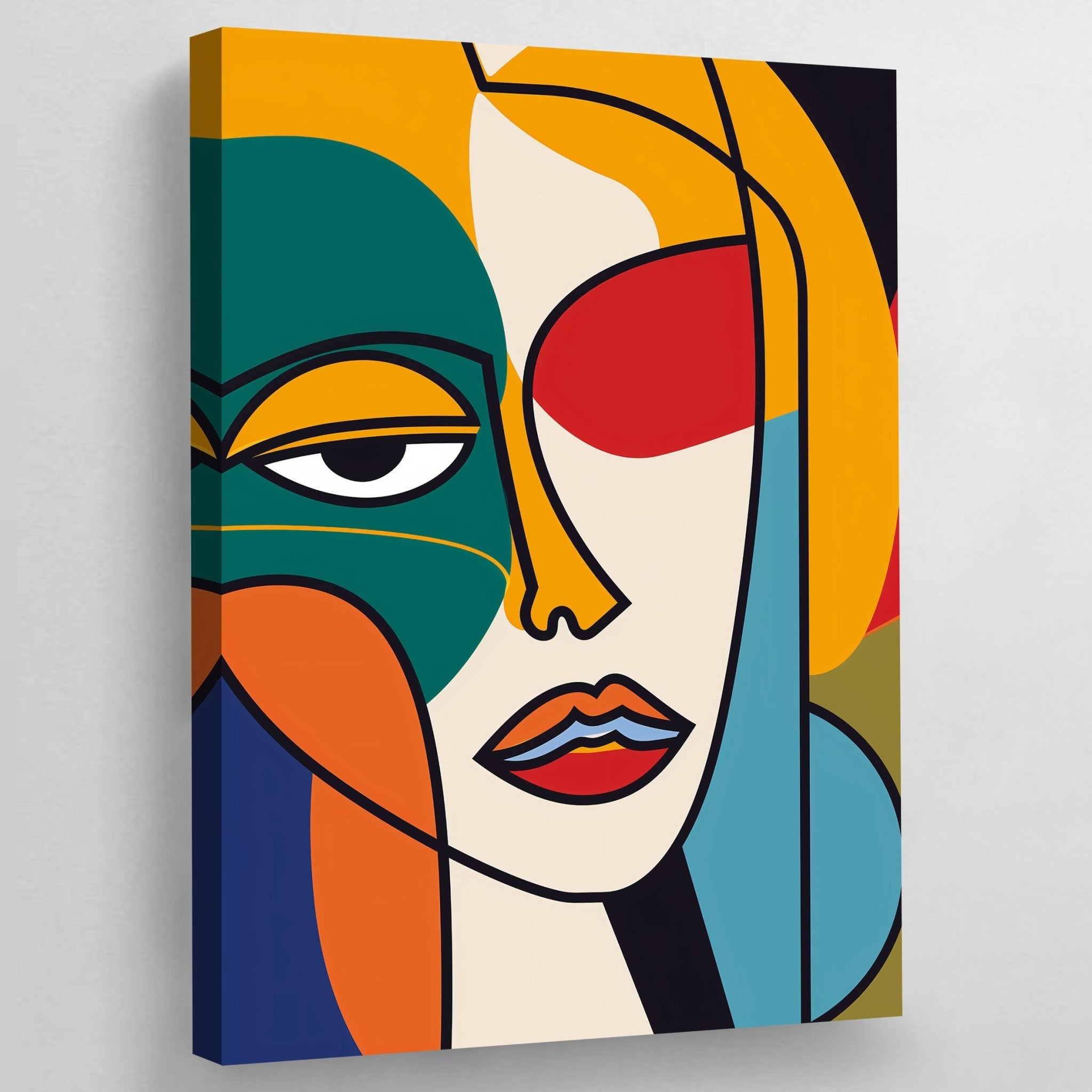 Contemporary Abstract Wall Art - Luxury Art Canvas