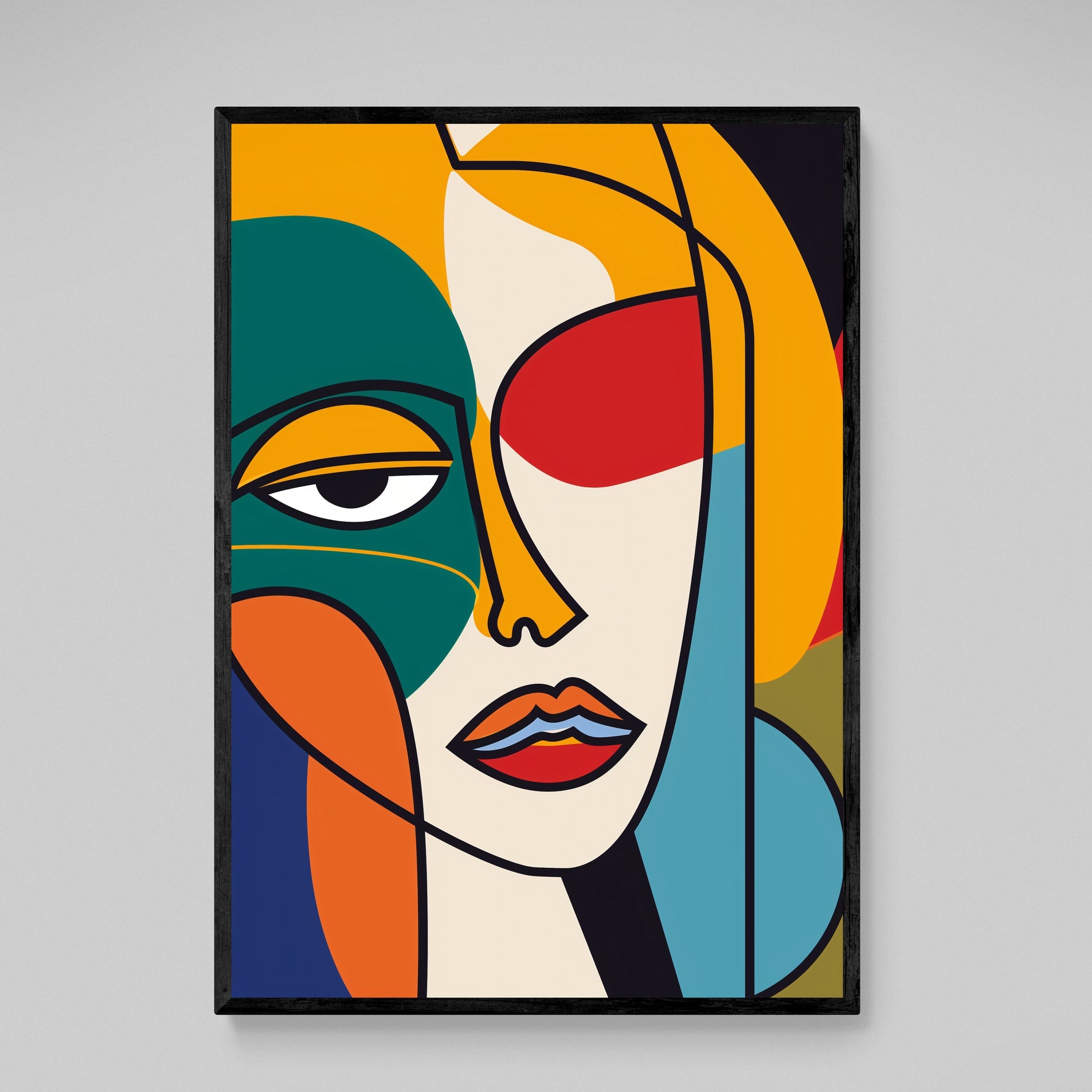 Contemporary Abstract Wall Art - Luxury Art Canvas