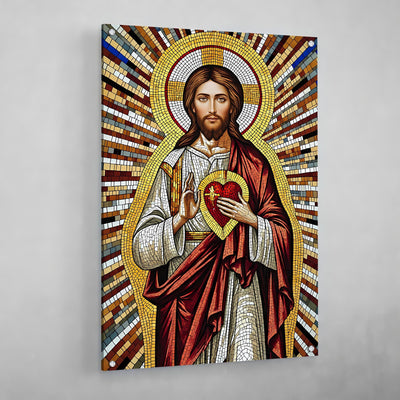 Contemporary Christian Wall Art - Luxury Art Canvas